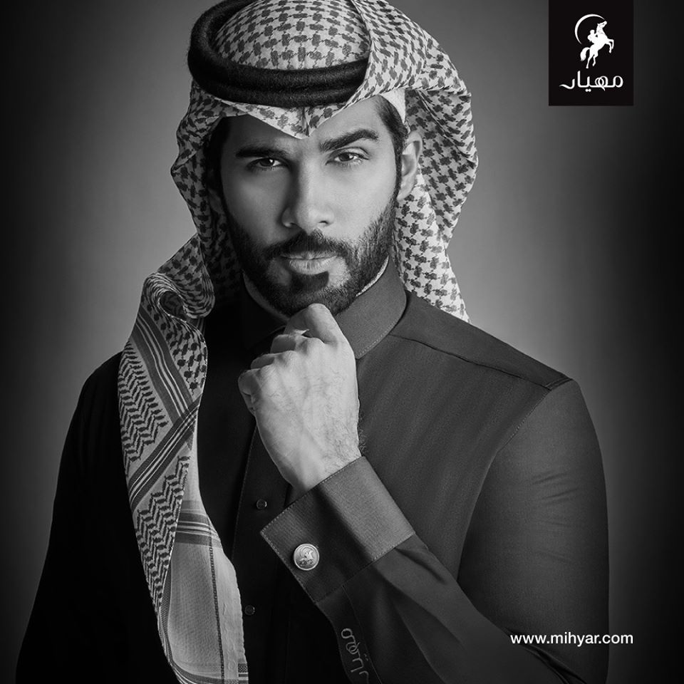 الثقافة والأصالة السعودية تتمثل في شماغ مهيار Mihyar Arabia shemagh