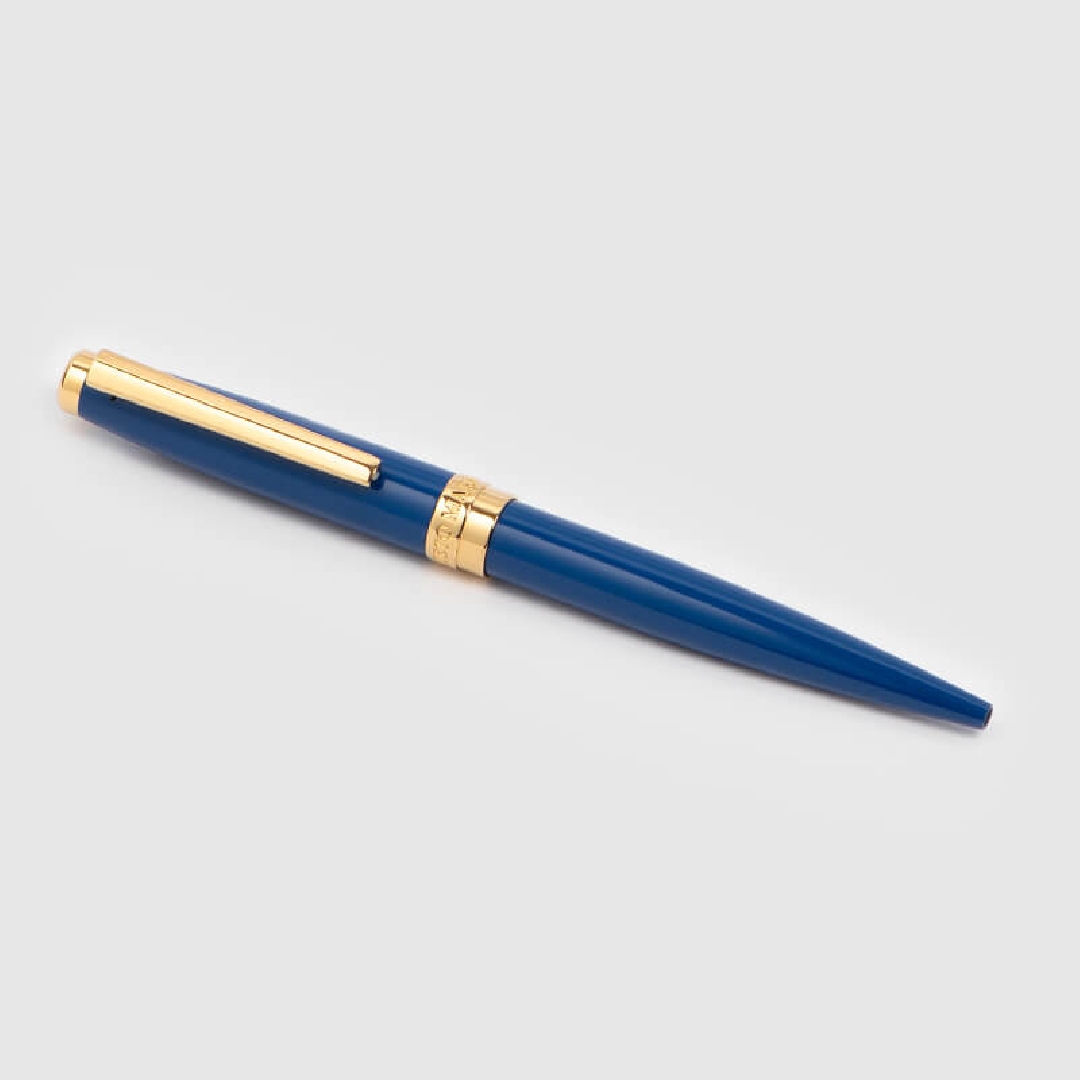 قلم نيتو ماراني أزرق ذهبي سادة 