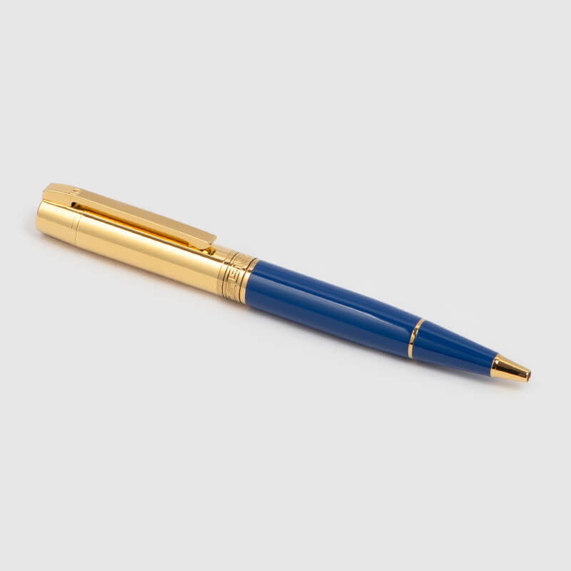قلم  نيتو ماراني أزرق ذهبي سادة
