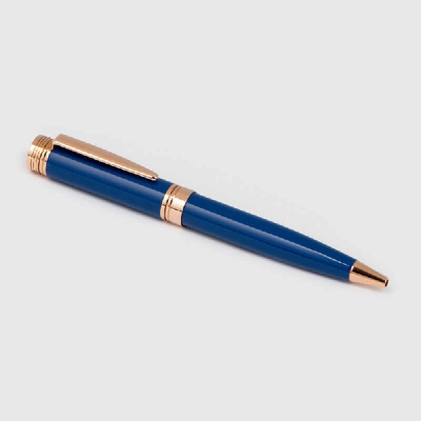 قلم نيتو مارانى أزرق ذهبي روز  