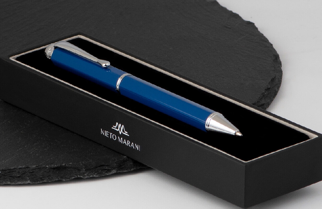  قلم نيتو مارانى أزرق فضى  