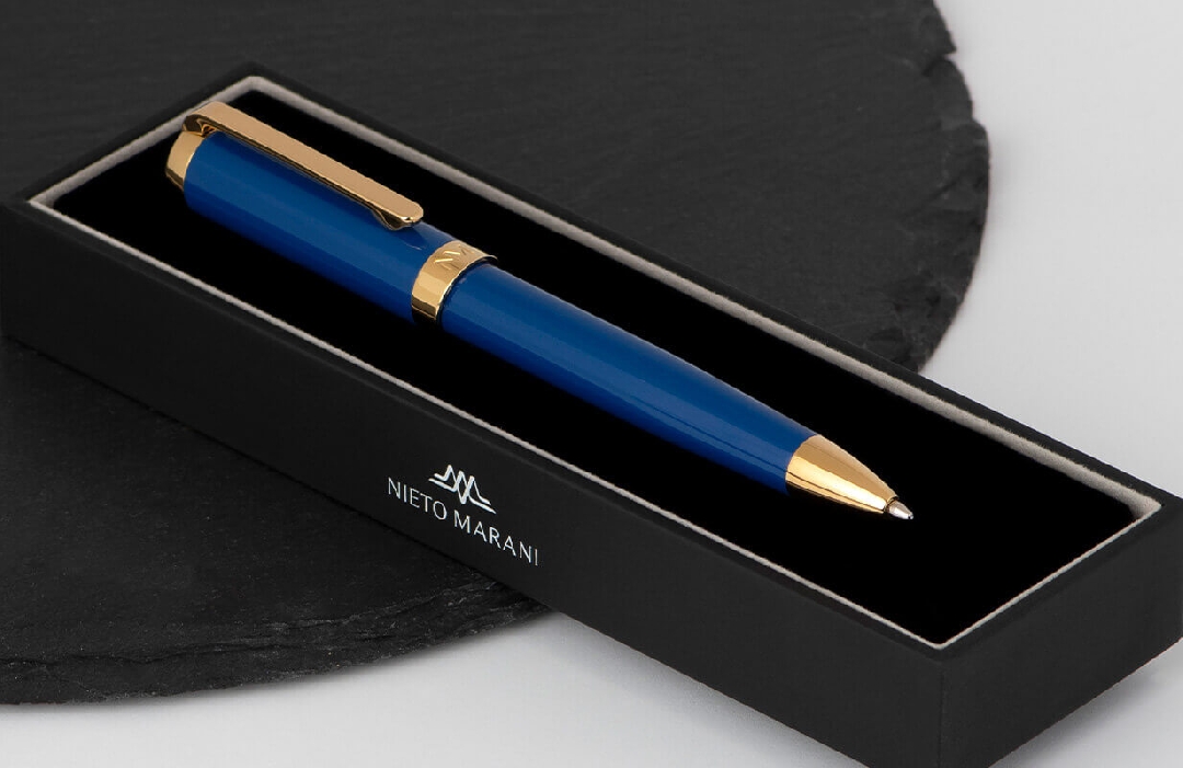 قلم نيتو ماراني أزرق ذهبي